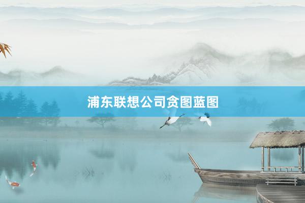 浦东联想公司贪图蓝图
